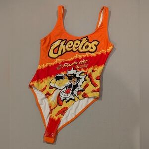 Forever 21 Flamin' Hot Cheetos Tank Bodysuit